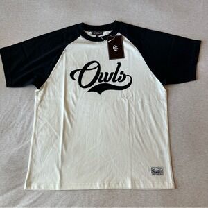 Black and‎ White Raglan Shirt